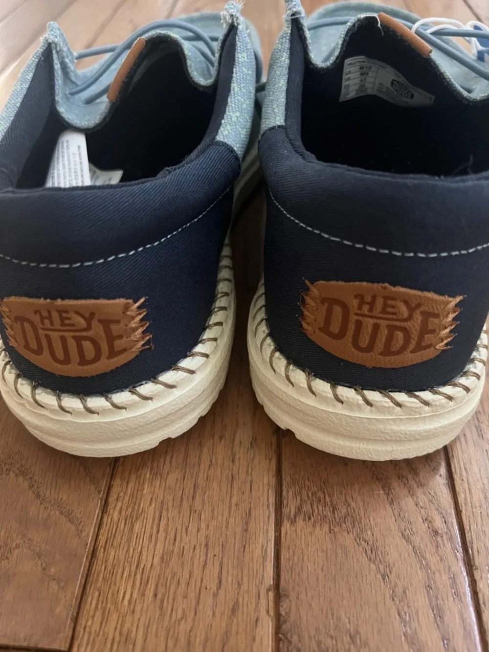Hey Dude men’s lace  up loafers